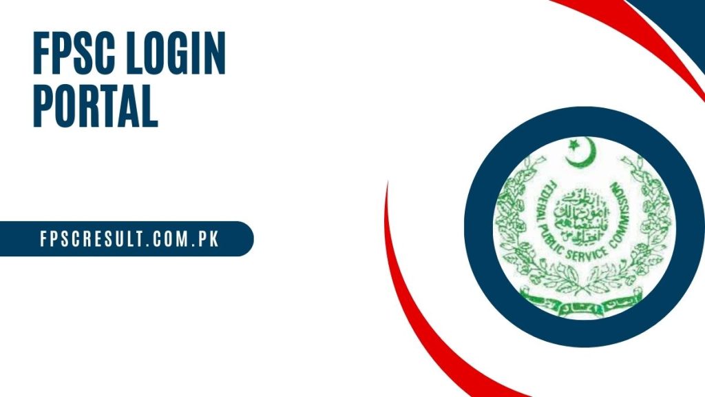 FPSC Login Portal 2024 Create Account