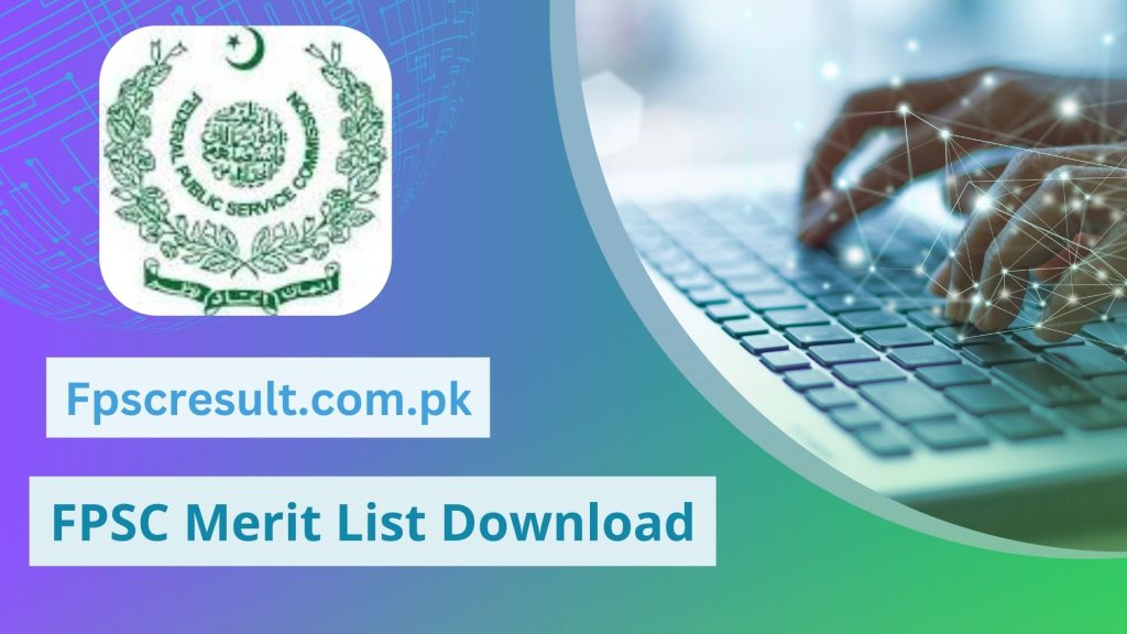 FPSC Merit List 2023 Download PDF Shortlisted Candidates List