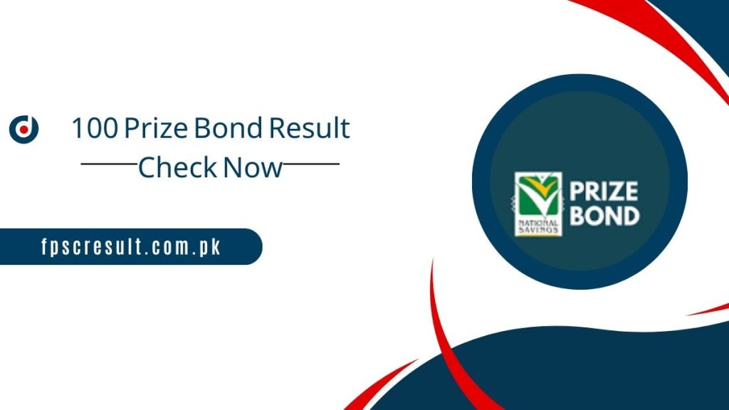 100 Prize Bond Result List 2023 Today 15 November 2023