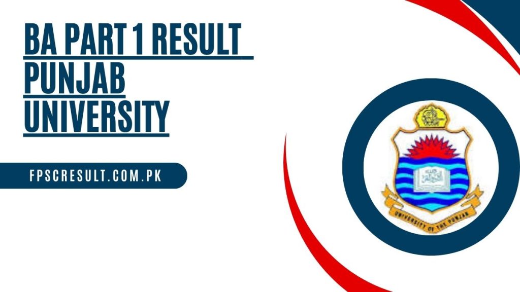 BA Part 1 Result 2023 Punjab University Check Online
